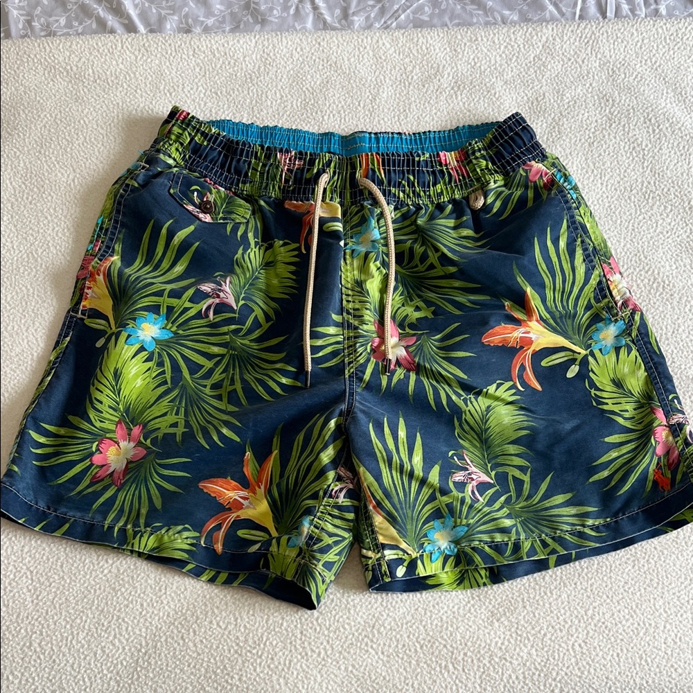 Polo - Tropical Floral Men's Swim Shorts